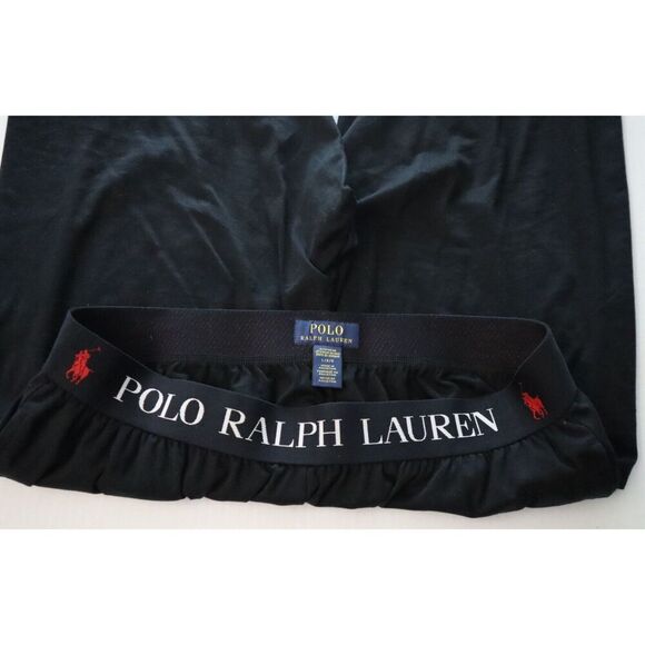 Polo Ralph Lauren PLCTJR Men's Sz Large Black Pajama Jogger Pants - Picture 3 of 14